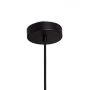 Abruzzo Patrone ABRRRPSZE27 lampa wisząca 1x20 W czarna zdj.5