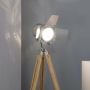 Abruzzo Retro ABRRRVSE27 lampa stojąca 1x40 W drewno-srebrna zdj.4