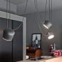 Abruzzo Spider ABRSHILE27W lampa wisząca 3x20 W szary/popielaty zdj.5