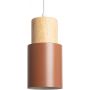 Abruzzo Vita ABRZE27VITABR lampa wisząca 1x20 W brązowa zdj.1