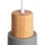 Abruzzo Vita ABRZE27VITAS lampa wisząca 1x20 W szary/popielaty zdj.3