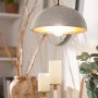 Abruzzo Ciri ABRCIRIE27 lampa wisząca 1x40 W czarna-szary/popielaty-miedź zdj.5