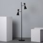 Abruzzo Salvatore ABRLPS2XE27 lampa stojąca 2x20 W czarna-złota zdj.4