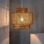 Abruzzo Boho ABRLW14BHE27 lampa wisząca 1x40 W brązowa zdj.4