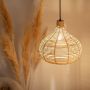 Abruzzo Boho ABRLW16BHE27 lampa wisząca 1x40 W brązowa zdj.5