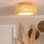 Abruzzo Boho ABRPLBHE27 lampa podsufitowa 1x40 W brązowa zdj.4