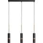 Abruzzo Stella ABRLWL3XGU10 lampa wisząca 3x15 W czarna zdj.1