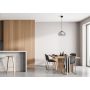 Italux Ainale PND546371BKSG lampa wisząca 1x7 W przydymiona zdj.4