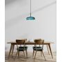 Italux Colle PND48529BKBLU lampa wisząca 1x12 W zielona zdj.3