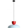 Aldex Ella 1144G2919C lampa wisząca 1x15 W niebieska-czerwona zdj.1