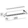 Aqform Rafter 37974L930FB0012 lampa do zabudowy 1x9.5 W czarna zdj.2