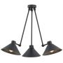 Argon Altea 1452 lampa podsufitowa 3x15 W czarna zdj.1