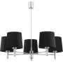 Argon Bolzano Plus 2104 lampa podsufitowa 5x15 W czarna zdj.1