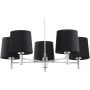 Argon Bolzano Plus 2104 lampa podsufitowa 5x15 W czarna zdj.4