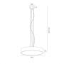 Argon Darling 3352 lampa wisząca 1x42 W czarna zdj.2