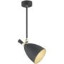 Argon Charlotte 4686 lampa podsufitowa 1x15 W czarna zdj.1