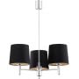 Argon Bolzano Plus 6108 lampa podsufitowa 3x15 W czarna zdj.3