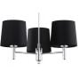 Argon Bolzano Plus 6108 lampa podsufitowa 3x15 W czarna zdj.4