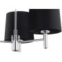 Argon Bolzano Plus 6108 lampa podsufitowa 3x15 W czarna zdj.5