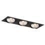 Argon Olimp Plus 6116BZ lampa do zabudowy 3x12 W czarna zdj.1