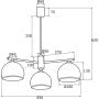 Argon Marbella 1487 lampa podsufitowa 1x15 W chrom zdj.2