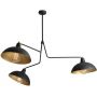 Aldex Escape 1036E1 lampa podsufitowa 3x15 W czarna zdj.1