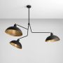 Aldex Escape 1036E1 lampa podsufitowa 3x15 W czarna zdj.4
