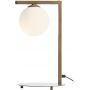 Aldex Zac 1038B171 lampa stołowa 1x10 W beżowa zdj.1