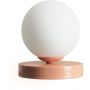 Aldex Ball 1076B11S lampa stołowa 1x10 W różowa zdj.1