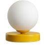 Aldex Ball 1076B14S lampa stołowa 1x10 W żółta zdj.1