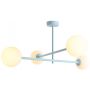 Aldex Pinne 1080PLL29 lampa podsufitowa 4x10 W niebieska zdj.1