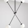 Aldex Ohio 1081PLL1 lampa podsufitowa 4x10 W czarna zdj.2