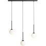Aldex Bosso 1087E1 lampa wisząca 3x10 W czarna zdj.1