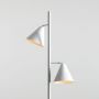 Aldex Form 1108A2 lampa stojąca 2x15 W biała zdj.3