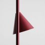 Aldex Form 1108A152 lampa stojąca 2x15 W czerwona zdj.3