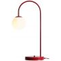 Aldex Una 1116B15 lampa stołowa 1x10 W czerwona zdj.1