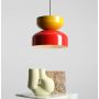 Aldex Tula 1132G1914C lampa wisząca 1x15 W czerwona-żółta zdj.3