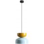 Aldex Tula 1132G2914C lampa wisząca 1x15 W niebieska-żółta zdj.1
