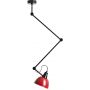 Aldex Aida 1141PLG315 lampa podsufitowa 1x15 W czerwona zdj.1