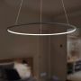 Altavola Design Ledowe Okręgi LA073P80in4k43Wblack lampa wisząca zdj.4