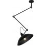 Aldex Melos 808PLG1 lampa podsufitowa 1x15 W czarna zdj.1