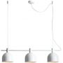 Aldex Beryl 976E lampa wisząca 3x15 W biała zdj.1