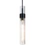 Altavola Design Pure LA013P lampa wisząca 1x6 W czarna-przezroczysta zdj.1