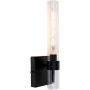 Altavola Design Pure LA013W kinkiet 1x6 W czarny-przezroczysty zdj.1