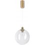 Altavola Design Polar LA019Pclear lampa wisząca 1x6 W przezroczysta-złota zdj.1