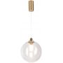 Altavola Design Polar LA019Pclear lampa wisząca 1x6 W przezroczysta-złota zdj.2