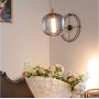 Altavola Design Polar LA019Pgrey lampa wisząca 1x6 W przydymiona-złota zdj.5