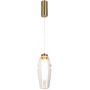 Altavola Design Opal LA025Pclear lampa wisząca 1x6 W przezroczysta-złota zdj.1