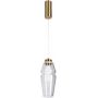 Altavola Design Opal LA025Pclear lampa wisząca 1x6 W przezroczysta-złota zdj.2