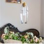 Altavola Design Opal LA025Pclear lampa wisząca 1x6 W przezroczysta-złota zdj.4